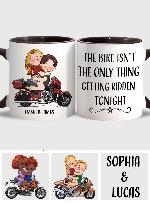 I Will Ride You - Personalized Couple Accent Mug