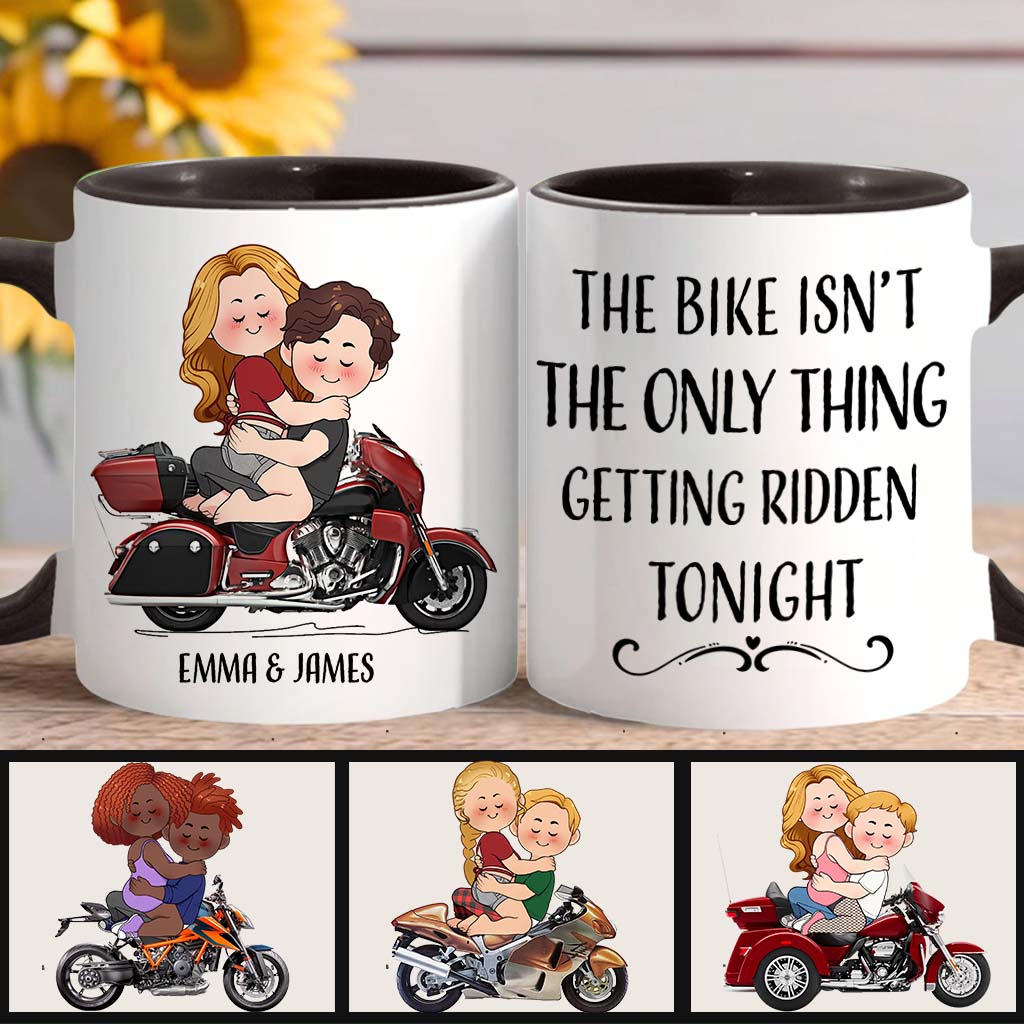 I Will Ride You - Personalized Couple Accent Mug