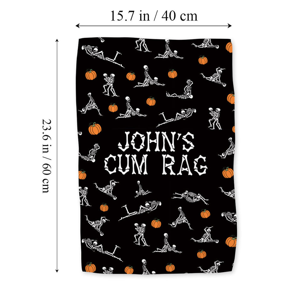 Cum Rag, Vag Rag - Personalized Couple Towel