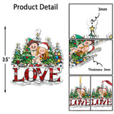 I'm F**king Love You - Personalized Couple Custom Shaped Ornament