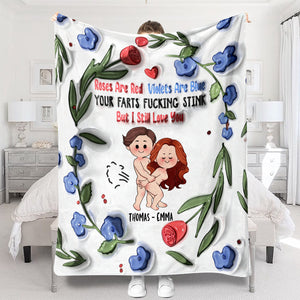 I Still Love You - Personalized Couple Blanket