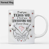 Forever Yours - Personalized Couple Mug