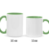 You Are My Lucky Charm - Personalized Couple Accent Mug