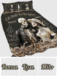 Till Death Do Us Part - Personalized Couple Bedding Set