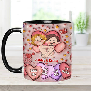 Get Your WIlly Ready - Personalized Couple Accent Mug