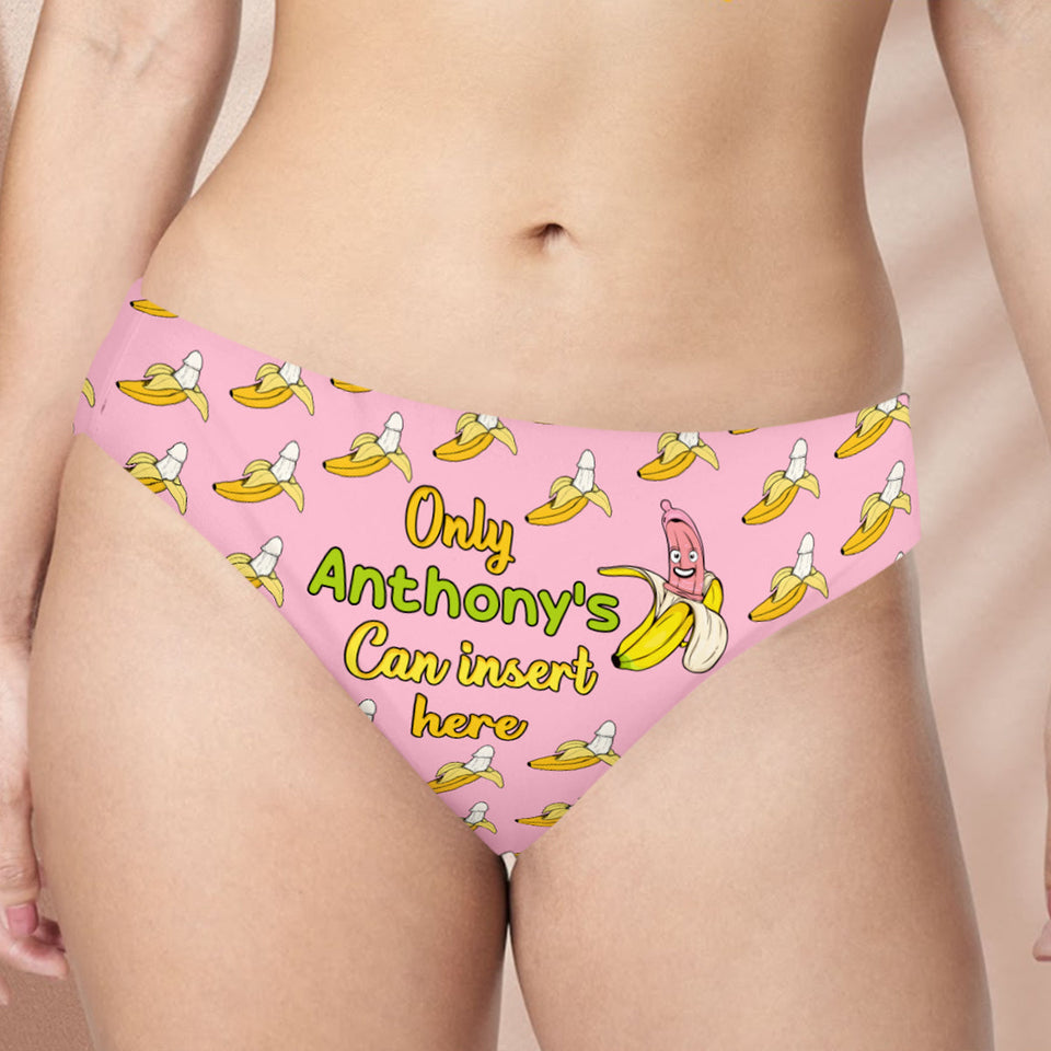 Only You - Personalized Couple Women's Briefs