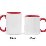 I'm Yours No Returns Or Refunds - Personalized Couple Accent Mug