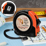 I Love Every Inch Of You - Personalized Couple Measure Tape