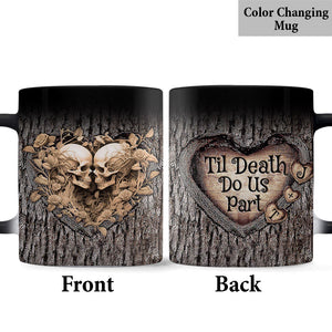 Til Death Do Us Part - Personalized Couple Mug