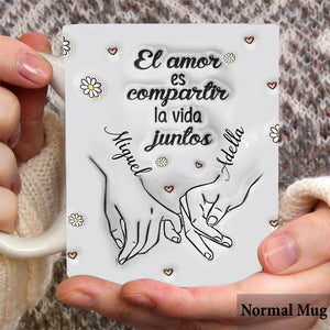 Eres El Amor De Mi Vida - Personalized Couple Mug