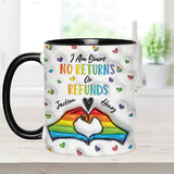 I Am Yours - Personalized Couple Accent Mug